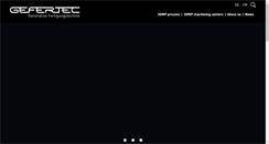 Desktop Screenshot of gefertec.com